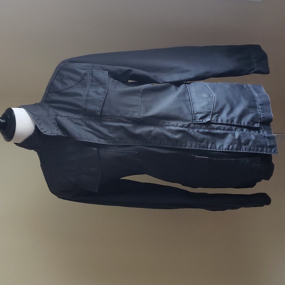 Canvas cargo pocket jacket